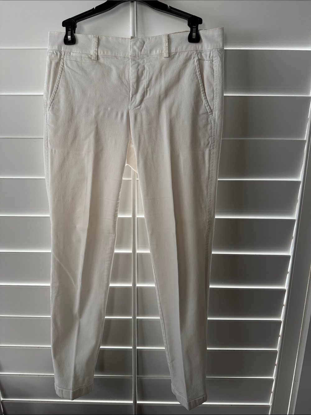Vince White Straight Leg Pants